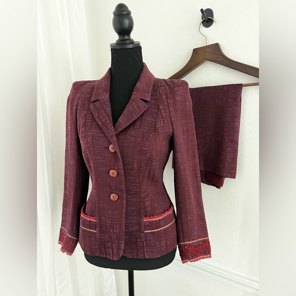 Christian Lacroix Skirt Suit